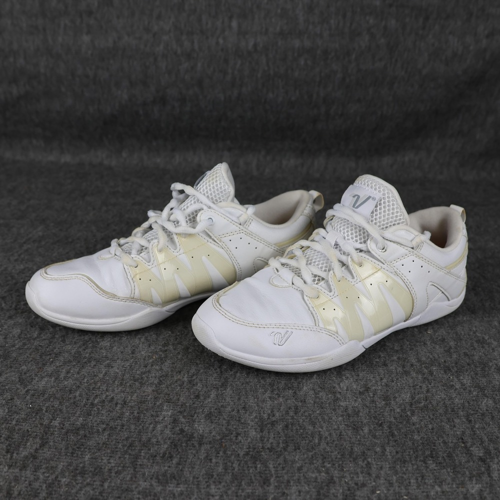 Varsity Charge Shoes Womens Size 7 White Athletic Cheerleading Sneakers 102823